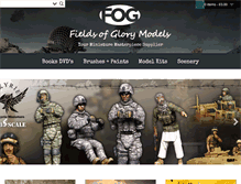 Tablet Screenshot of fieldsofglorymodels.co.uk
